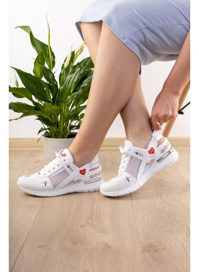 Doctor Patterned, Mesh Orthopedic Sports Sandals