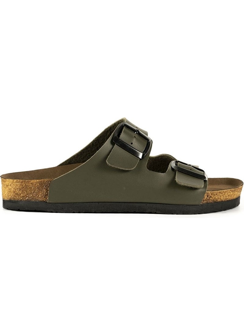 Lens Women's Khaki Casual Slippers V2