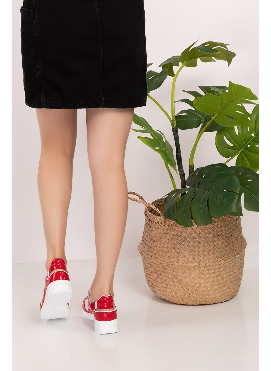 Red Color Orthopedic Sports Sandals