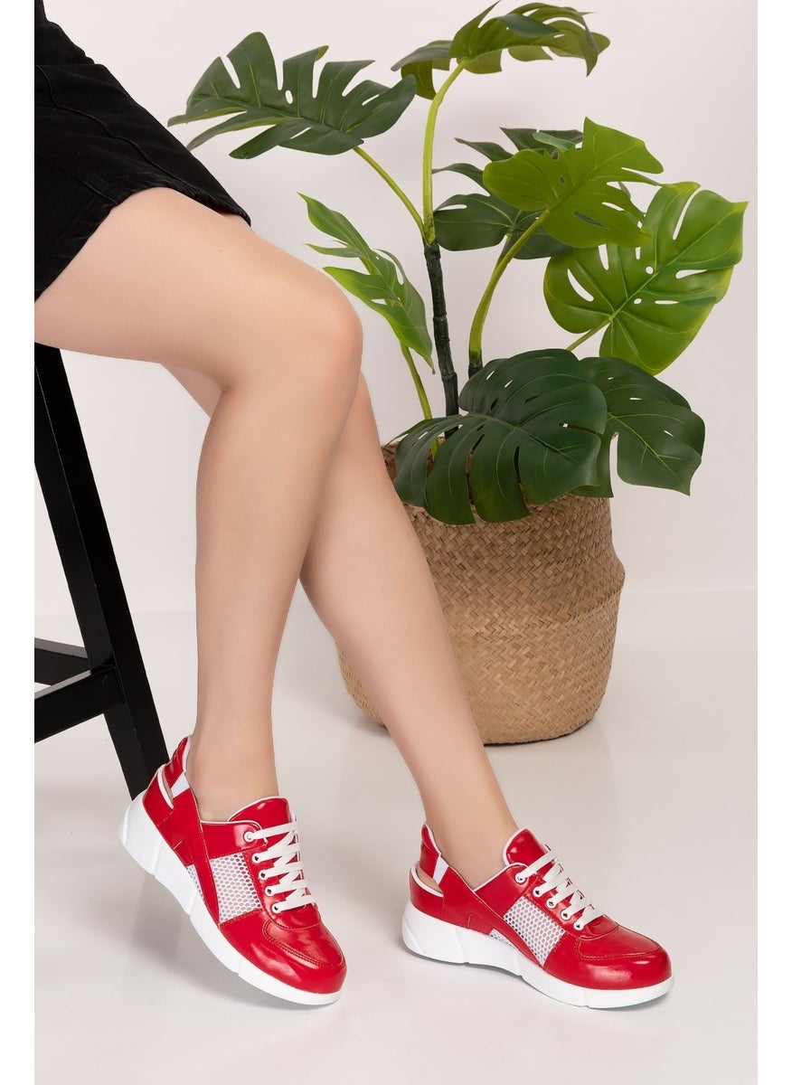Red Color Orthopedic Sports Sandals