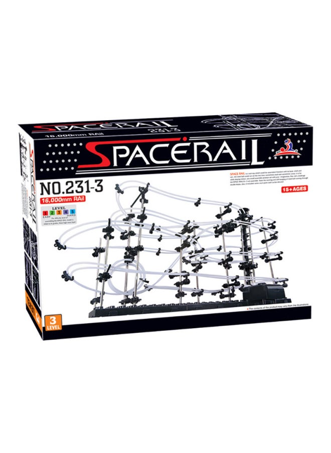 Baole Roller Coaster Space Orbit Level 1-9 Intelligence Hands-on Boys Group Assembled And Disassembled Toy Model Intelligence-Color:233-4G
