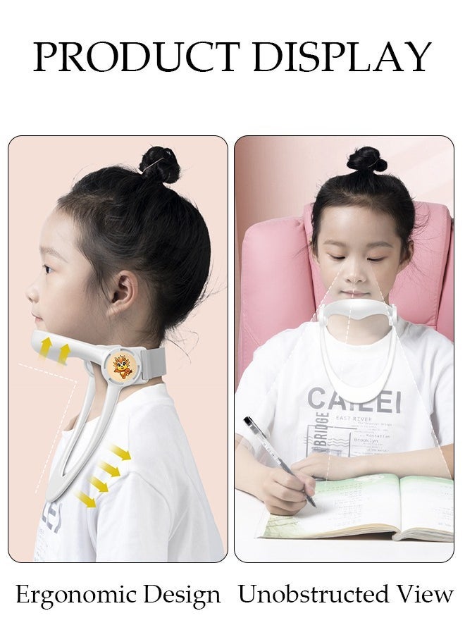 Neck Stretcher,Neck Brace,360 Degree Adjustable Neck Support. Ergonomic Cervical Traction Device for Aligning Neck. Neck Posture Corrector for Neck Pain Relief, Spinal Decompression.