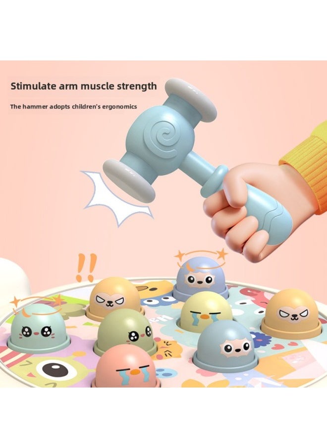 Hit The Gopher Toy Toddler Children's Puzzle 1-2 Years Old Baby Girl 3 Boys 0-1 Years Old Baby Early Education Beat Seal-Specifications:[Battery] Seals Hit Gophers (with 2 Hammers + Battery)