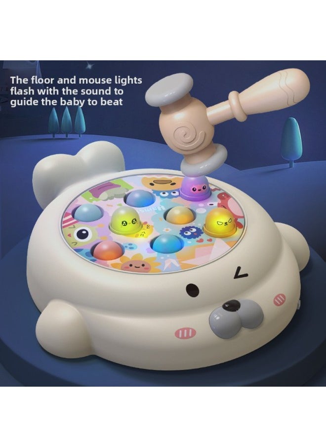 Hit The Gopher Toy Toddler Children's Puzzle 1-2 Years Old Baby Girl 3 Boys 0-1 Years Old Baby Early Education Beat Seal-Specifications:[Battery] Seals Hit Gophers (with 2 Hammers + Battery)