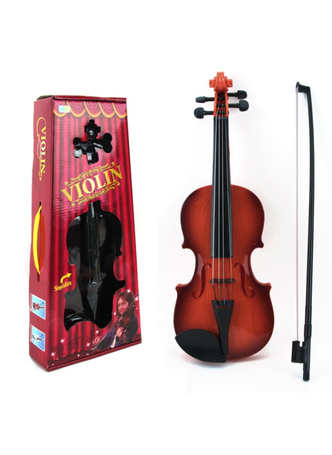 3702 Children's Simulation Violin Toy Music Toy Musical Instrument Toy Violin Can Be Fine-tuned Can Play-Color:3702 Violin (random Color)