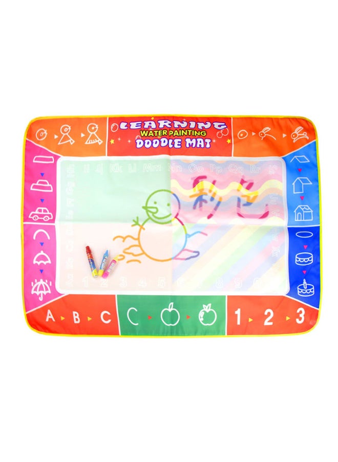 Children's Painting Toys Magic Water Canvas Large Graffiti Puzzle Writing Cloth Bag 100*70cm-Color:CP2307 Boxed (Standard 3 Pens)