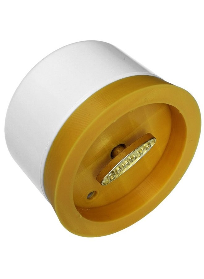18 Sound Spring Music Box Music Box Simple Self-playing Music Base Sky City Life Merry-go-round-Color:Yellow Bottom-Dimensions:Song: Happy Birthday