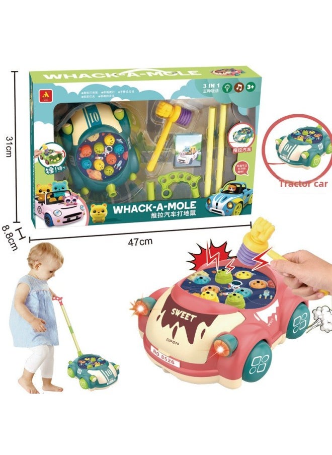 One Piece Electric Music Hamster Set Shopping Mall Supermarket Gucheng Stall Decompression Game Machine Toy-Color:53640  Hanging Board  666-699