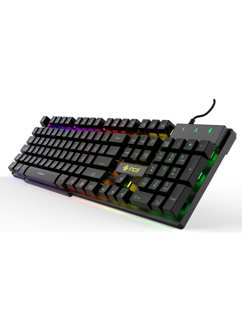 IKG-449 Rainbow Illuminated Gaming Keyboard
