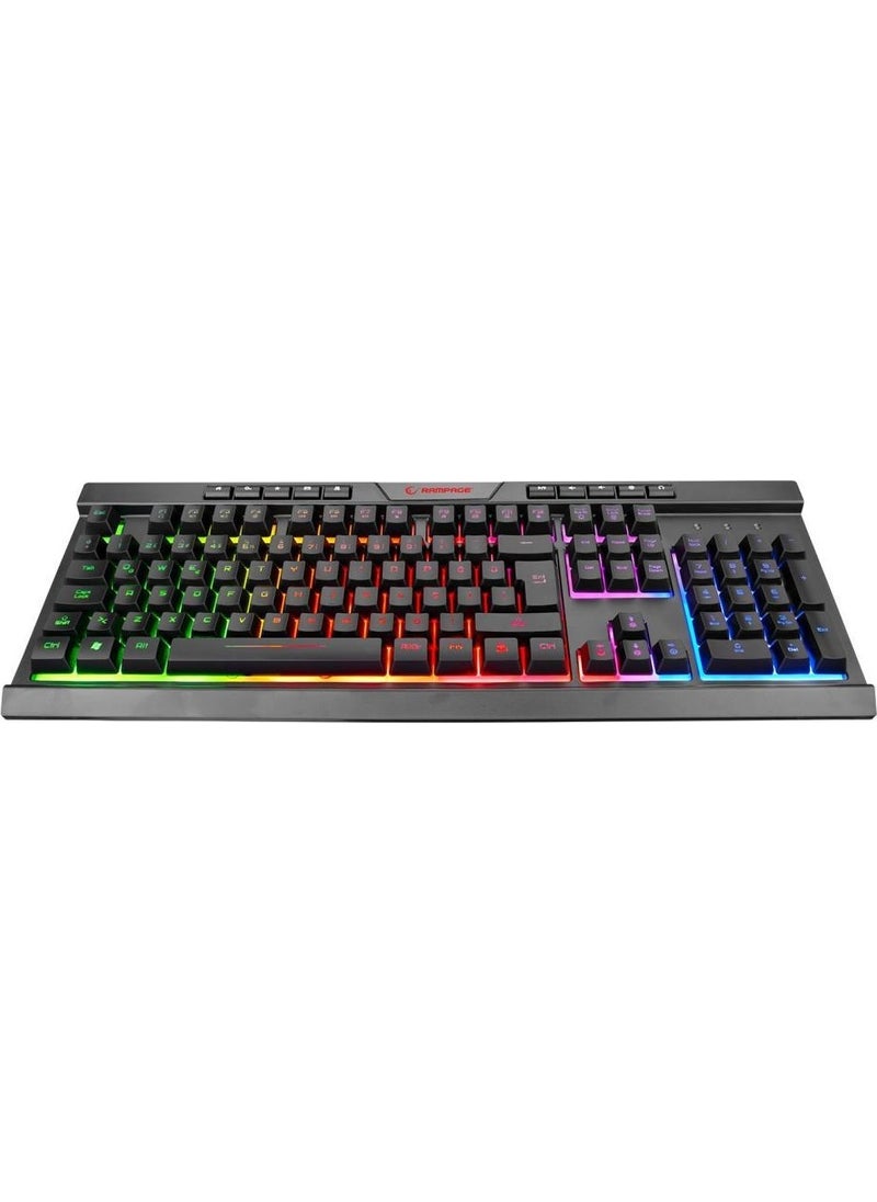 Bygamex-K2 Rainbow Illuminated Multimedia Gaming Keyboard