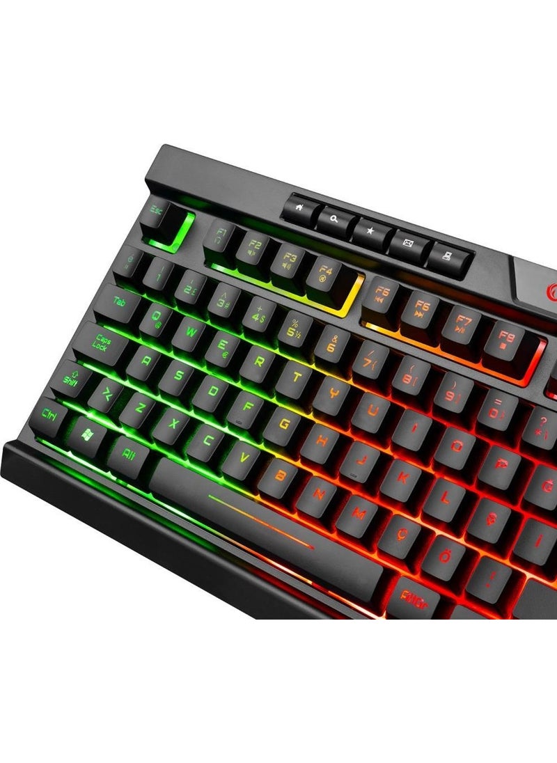 Bygamex-K2 Rainbow Illuminated Multimedia Gaming Keyboard