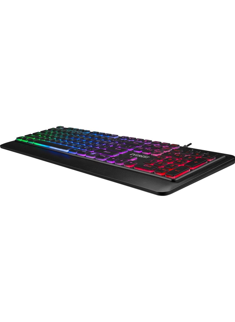 KB-R59 Forza USB Rainbow Multimedia Keyboard