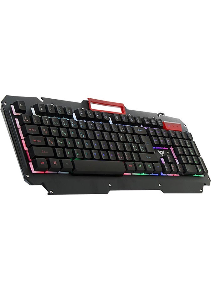 KB-R800 Metaphor RGB Q Metal Surface Gaming Keyboard