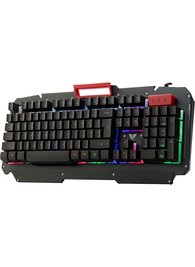 KB-R800 Metaphor RGB Q Metal Surface Gaming Keyboard