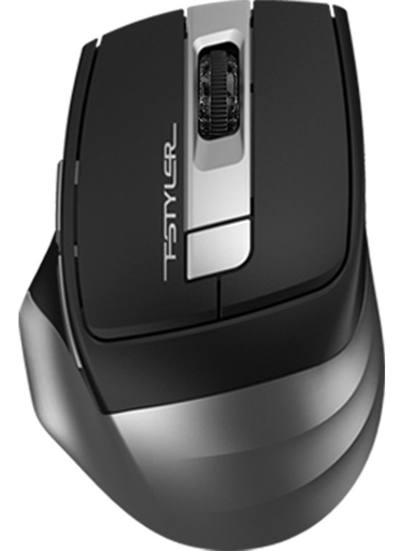 A4 Tech FB35 Gray Bluetooth+2.4g Nano Wireless Optical 2000 Dpi Mouse