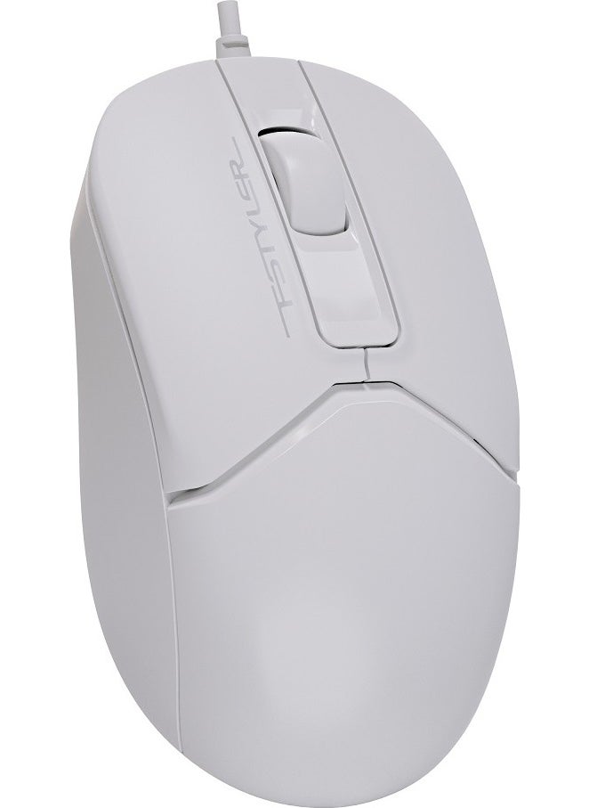 A4 Tech FM12 USB Fstyler White Optical 1000 Dpi Mouse