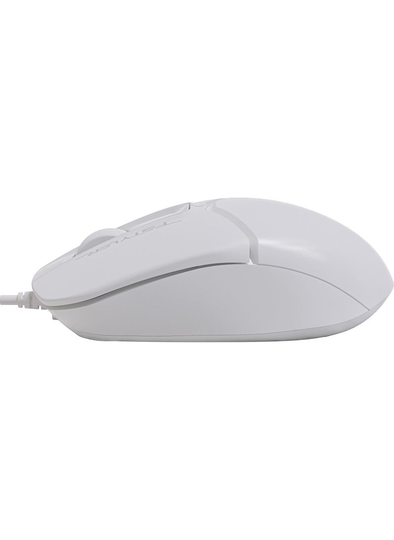 A4 Tech FM12 USB Fstyler White Optical 1000 Dpi Mouse
