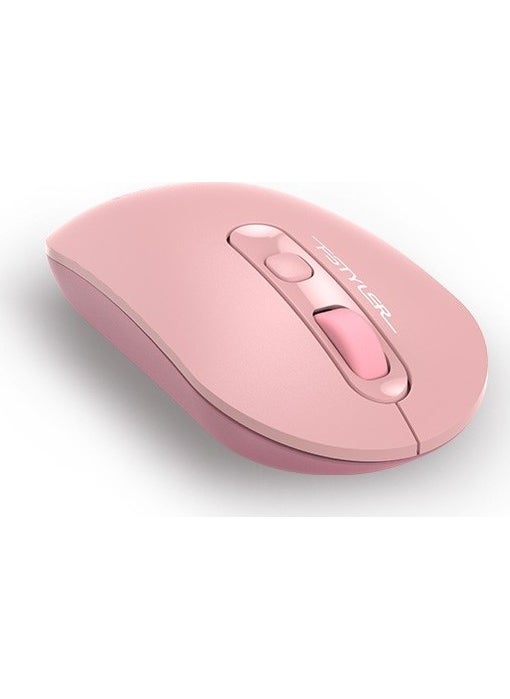 FG20 Nano Receiver Wireless Optical 2000DPI Energy Saving Compact Mouse - Pink