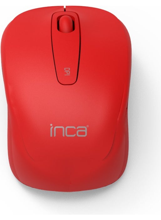 IWM-331RK Silent Wireless Silent Mouse - Red