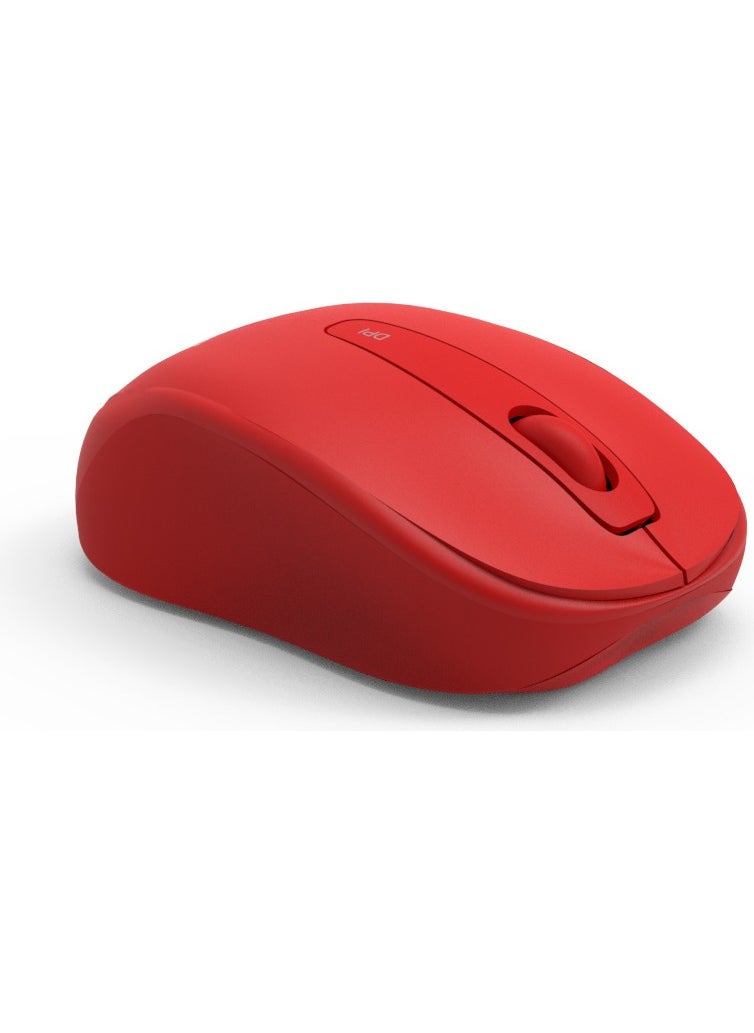IWM-331RK Silent Wireless Silent Mouse - Red