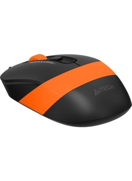 FM10 USB 1600DPI Black - Orange Mouse