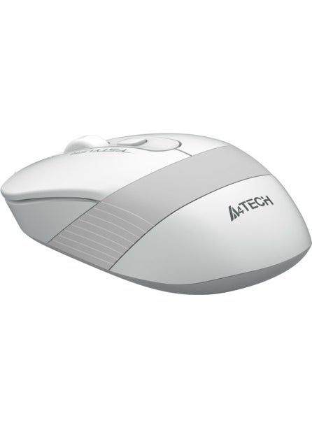 FM10 USB 1600DPI Gray - White Mouse