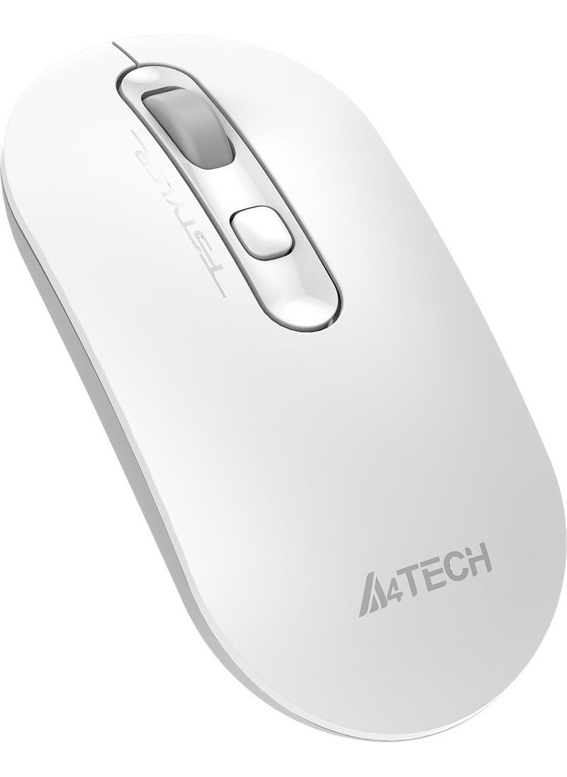 FG20 Nano Receiver Wireless Optical 2000DPI Energy Saving Compact Mouse - White