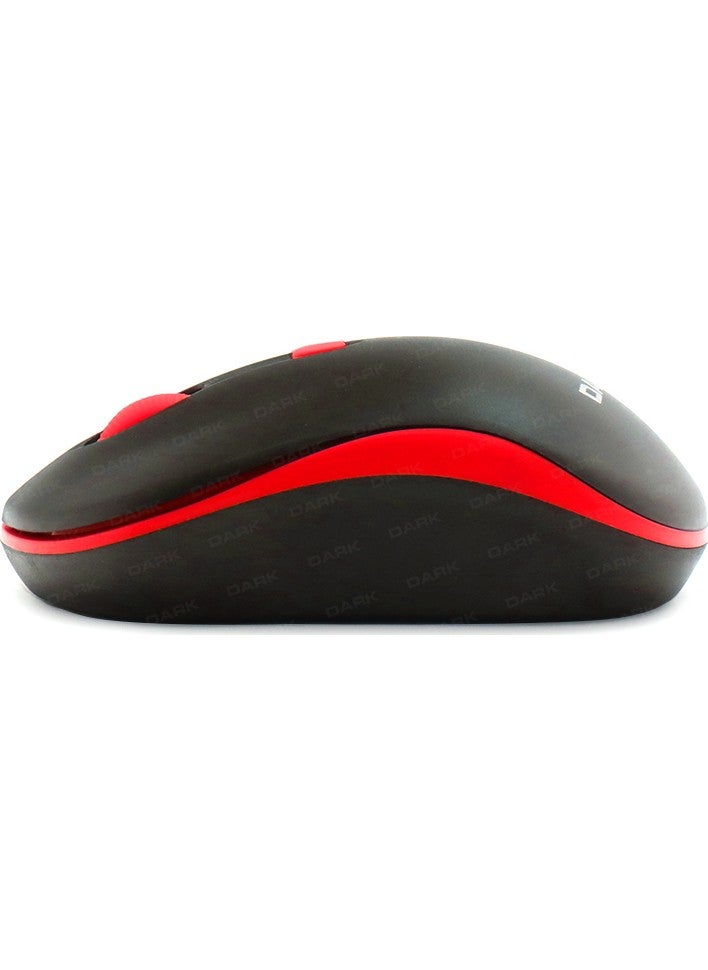 MSW100R Wireless Notebook Mouse - Red/Black (DK AC MSW100R)