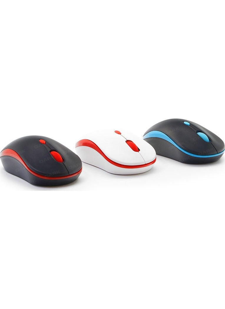 MSW100R Wireless Notebook Mouse - Red/Black (DK AC MSW100R)