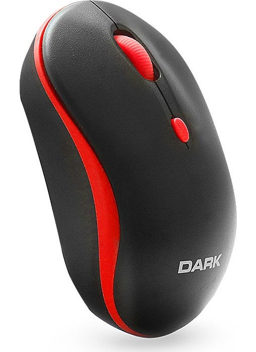 MSW100R Wireless Notebook Mouse - Red/Black (DK AC MSW100R)