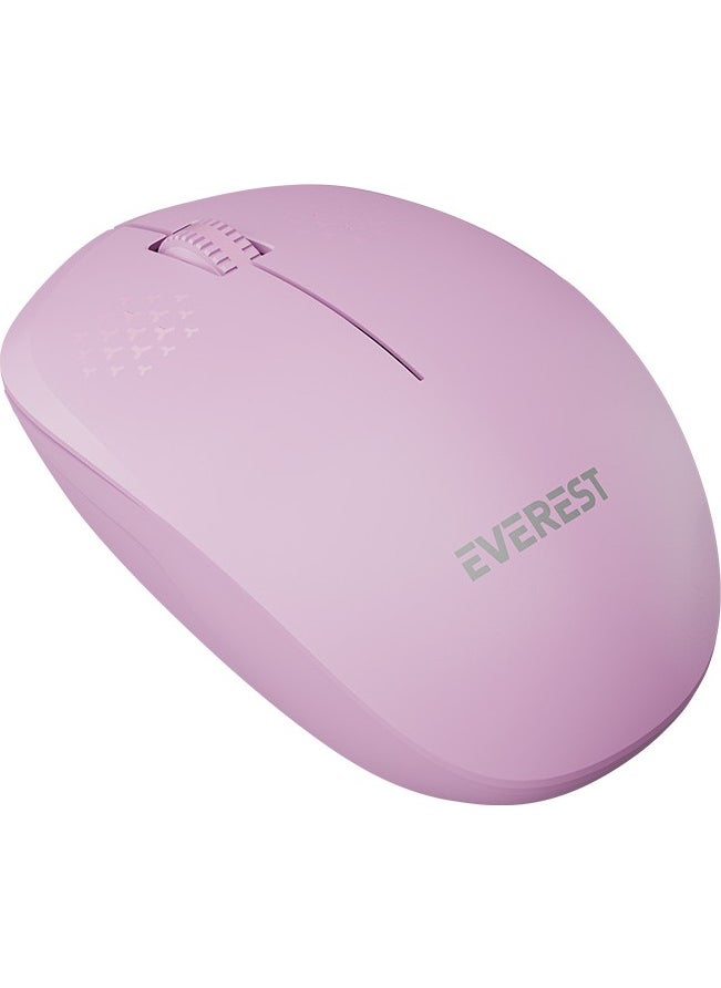 Smw-88 USB Purple 2.4ghz Wireless Mouse