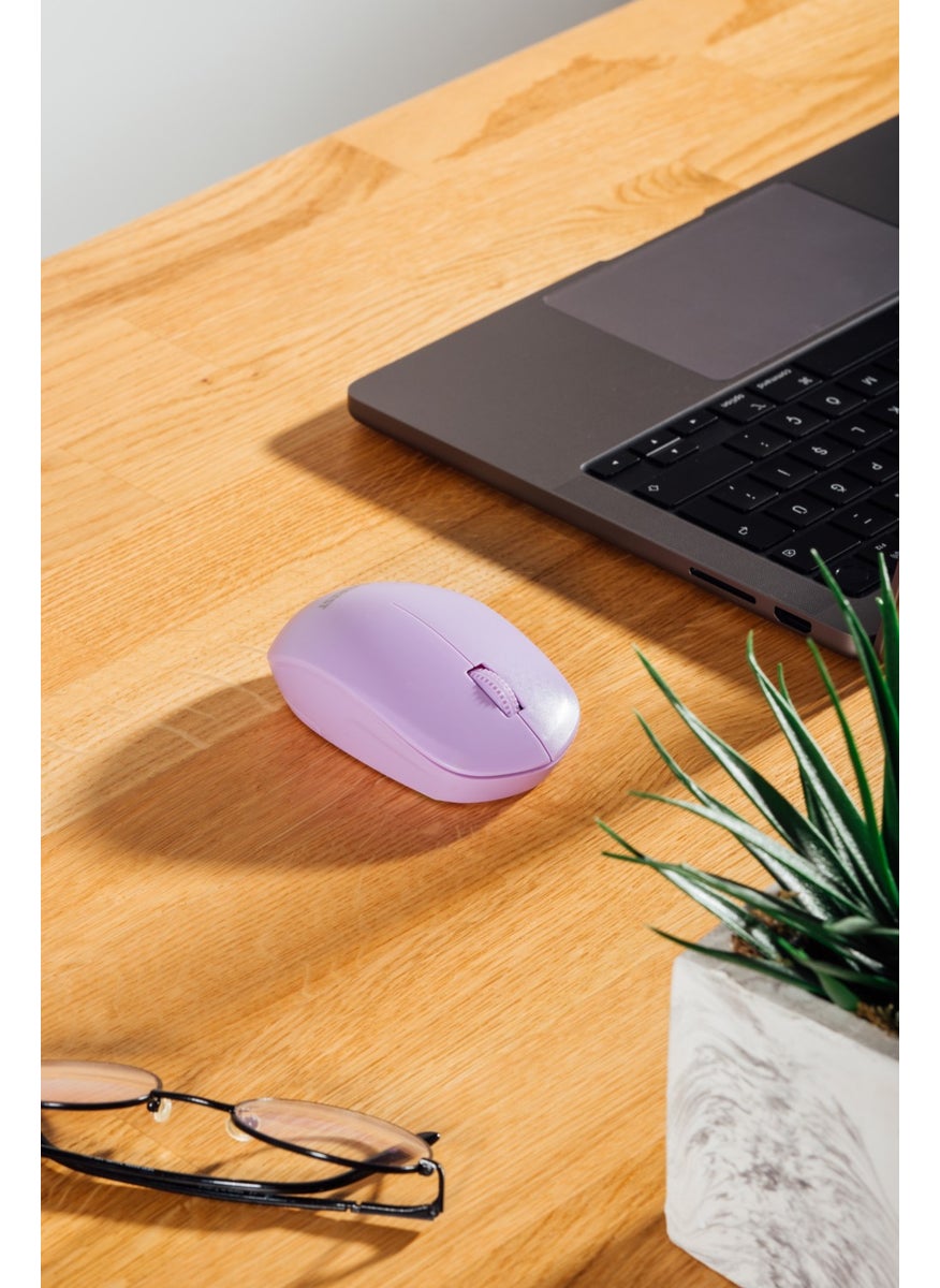 Smw-88 USB Purple 2.4ghz Wireless Mouse