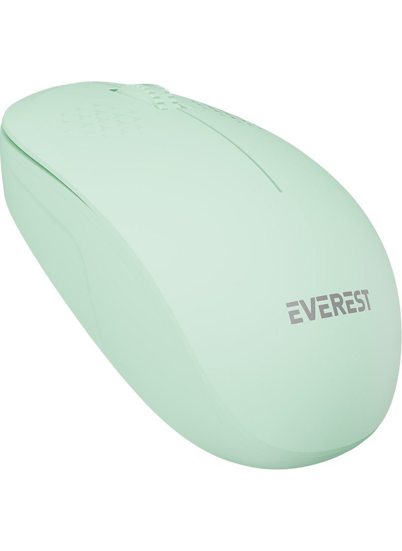 Smw-88 USB Green 2.4ghz Wireless Mouse