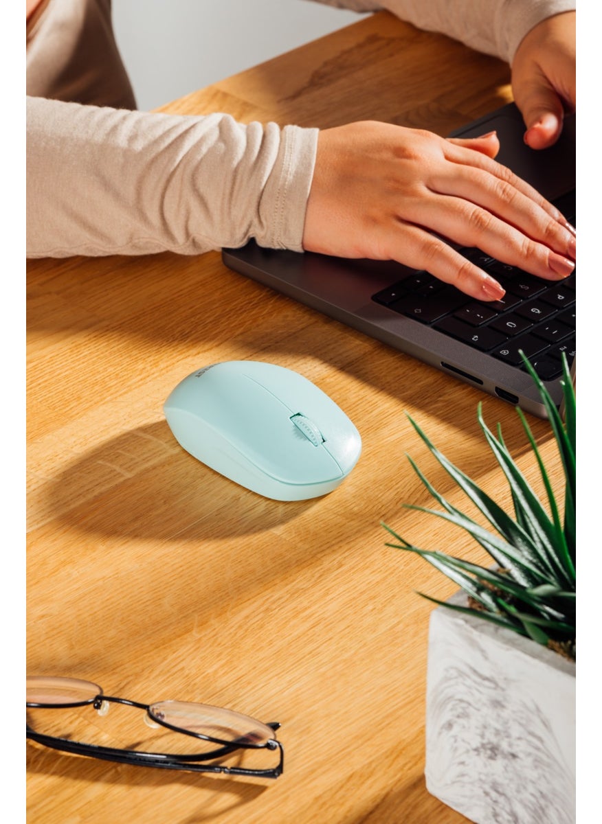 Smw-88 USB Green 2.4ghz Wireless Mouse
