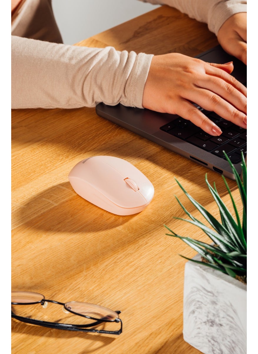 Smw-88 USB Pink 2.4ghz Wireless Mouse