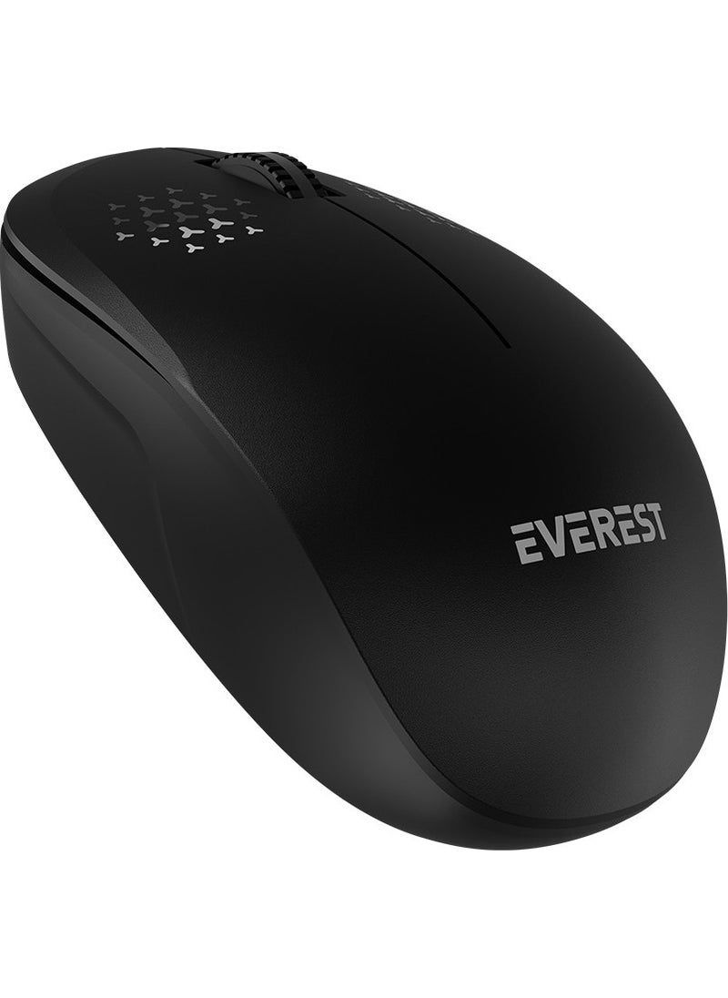 Smw-88 USB Black 2.4ghz Wireless Mouse