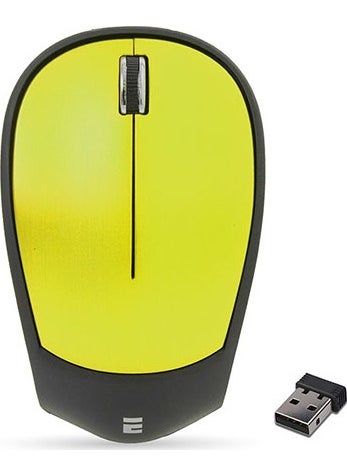 SM-340 Green Usb 3D Optical Super Quiet Alkaline Battery Wireless Mouse