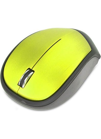 SM-340 Green Usb 3D Optical Super Quiet Alkaline Battery Wireless Mouse