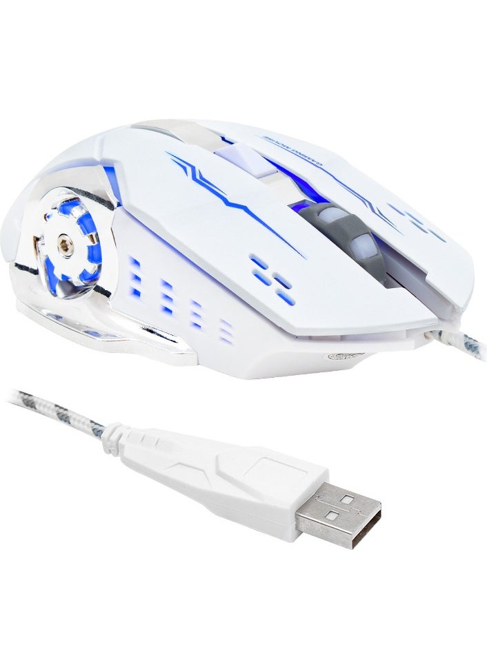Hello HL-4725 Wired Gaming Mouse 6-Button USB Mouse 3600 Dpi