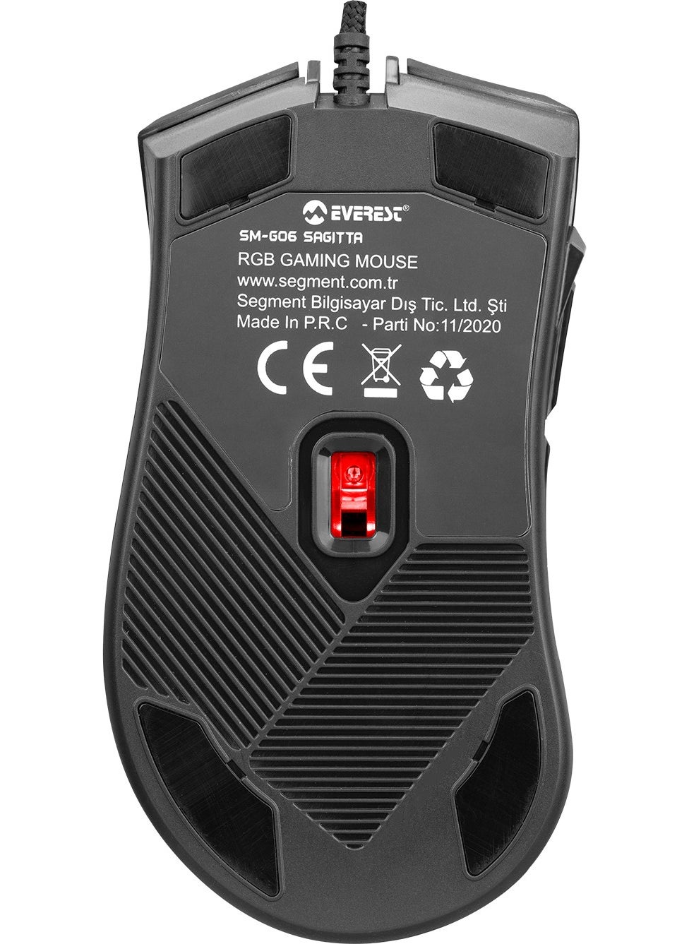 SM-G06 Sagitta 6400DPI USB RGB 8D Macro Gaming Mouse