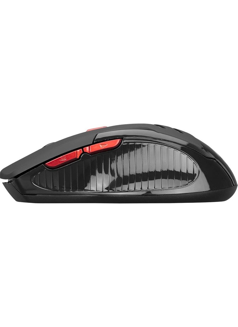 SM-763 2400 Dpi 2.4 Ghz Illuminated Gaming Player Wireless Mouse