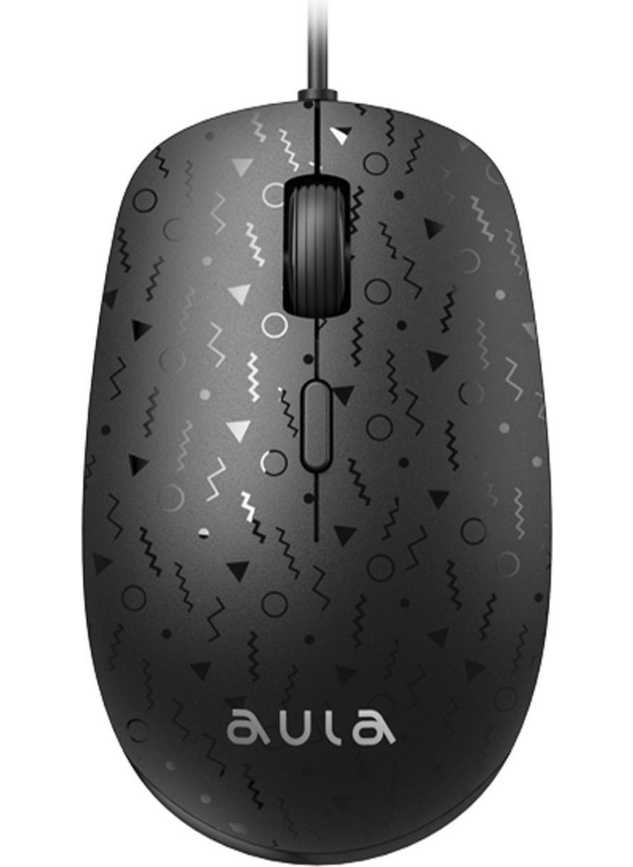 AM106 1000-1600-2000 DPI USB Wired Optical Mouse