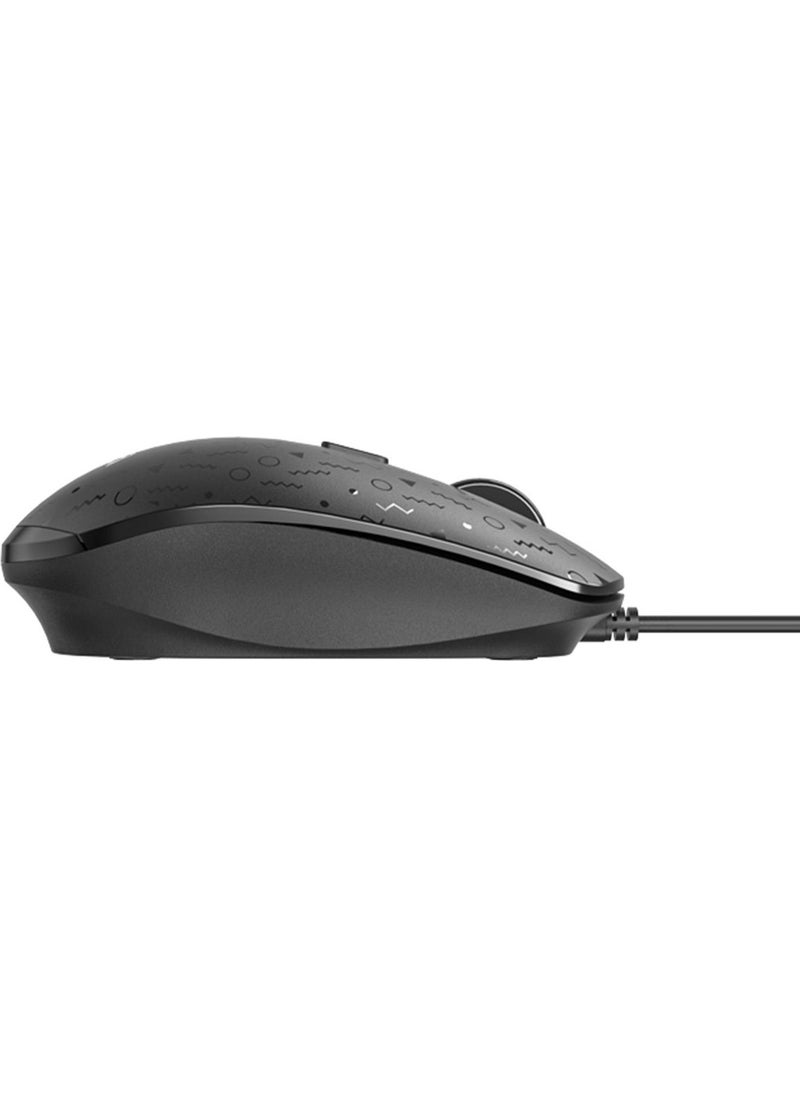 AM106 1000-1600-2000 DPI USB Wired Optical Mouse