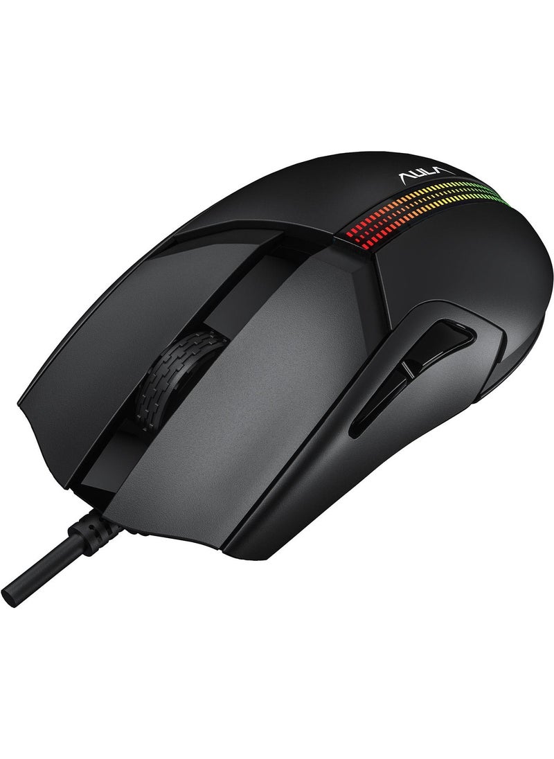 F813PRO 12400DPI RGB Optical Gaming Mouse