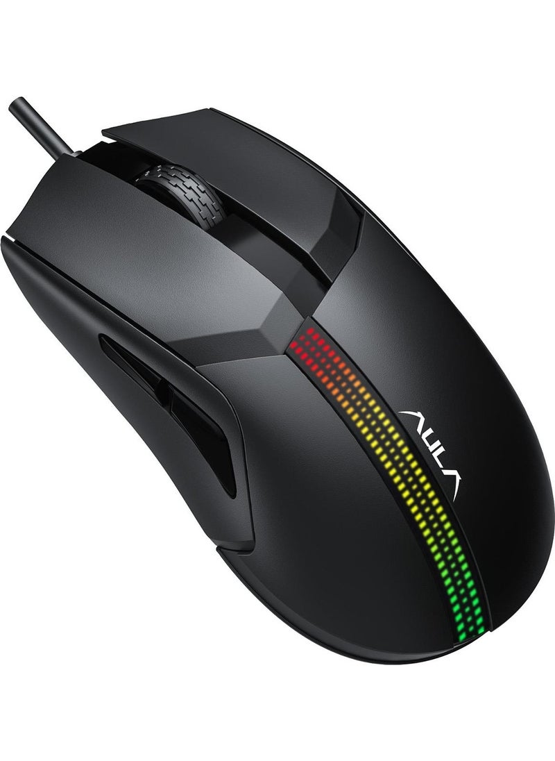 F813PRO 12400DPI RGB Optical Gaming Mouse