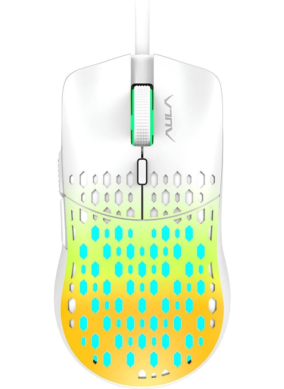 S11 Pro 3600DPI RGB Optical Gaming Mouse Yellow
