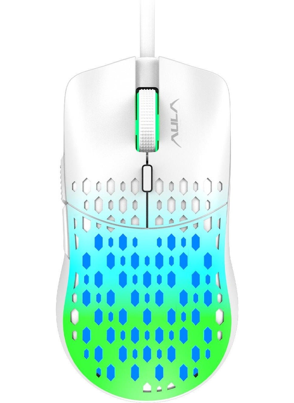 S11 Pro 3600DPI RGB Optical Gaming Mouse Green