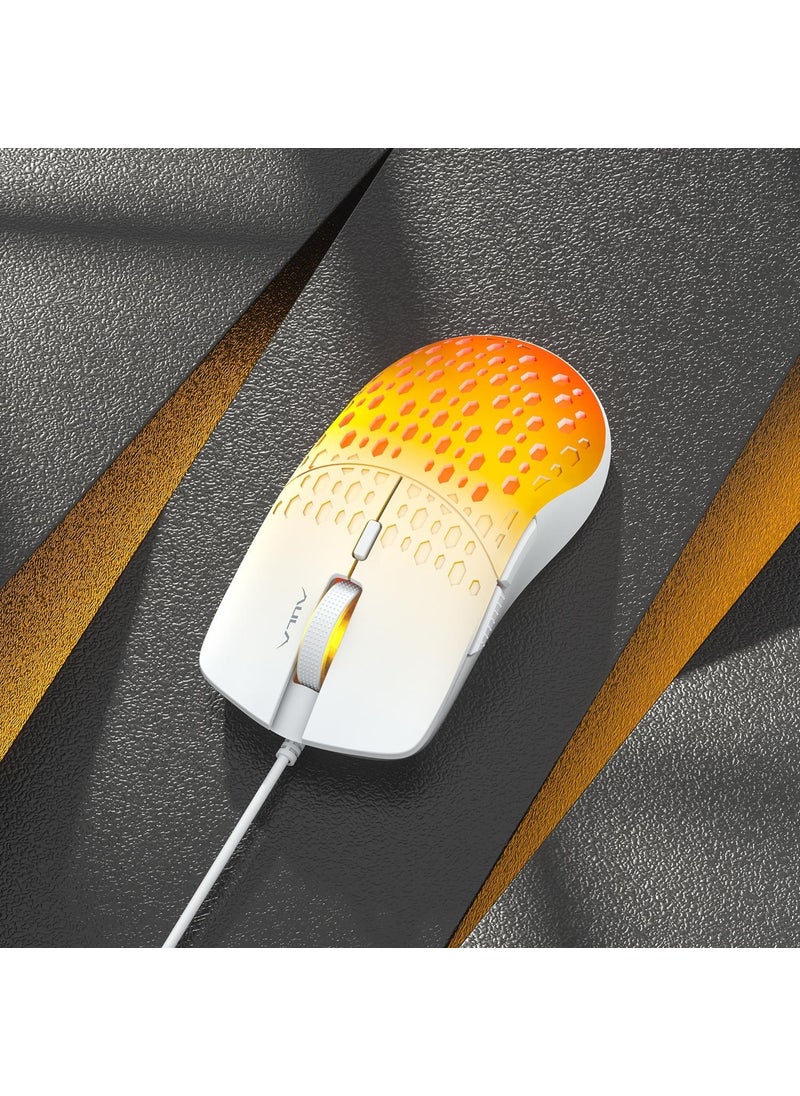 S11 Pro 3600DPI RGB Optical Gaming Mouse Orange
