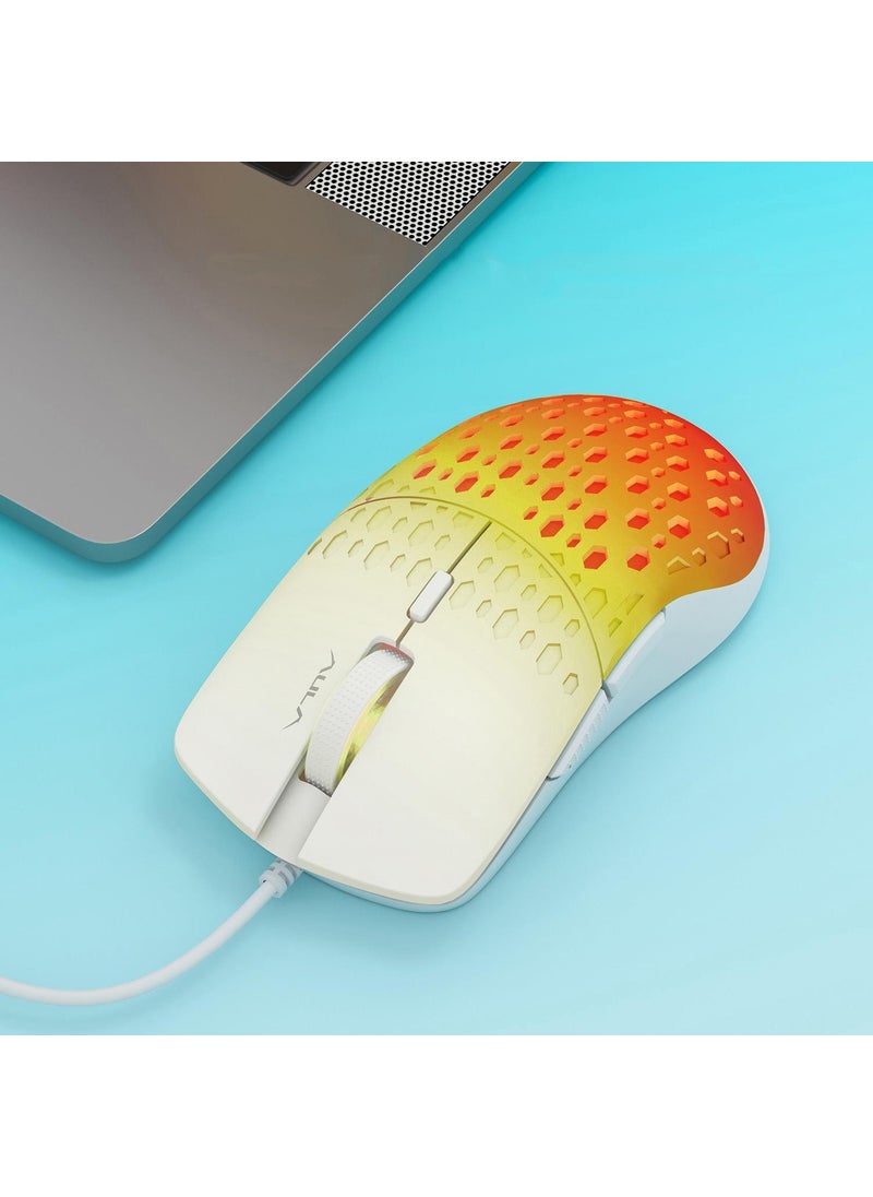 S11 Pro 3600DPI RGB Optical Gaming Mouse Orange