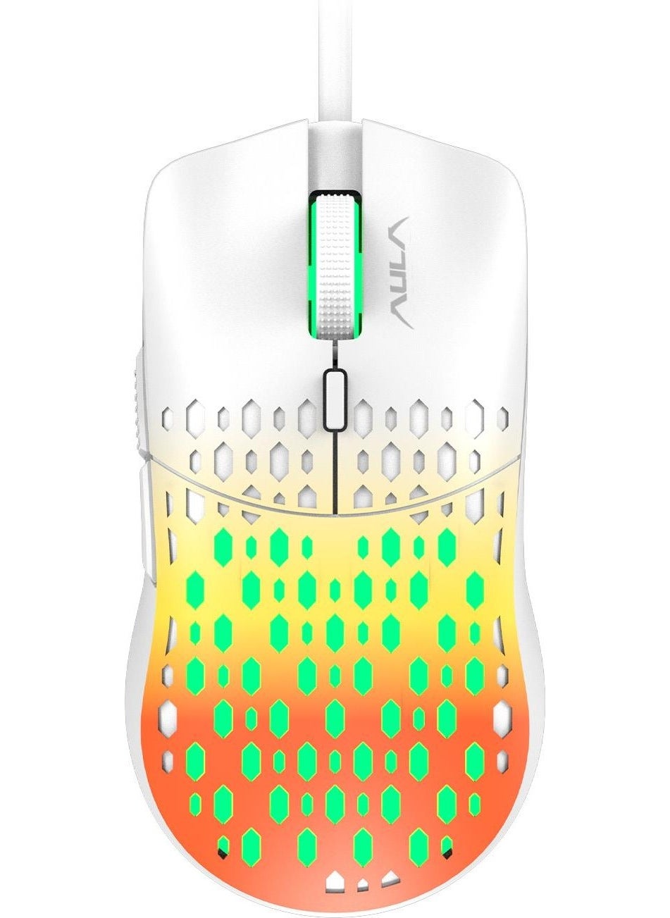 S11 Pro 3600DPI RGB Optical Gaming Mouse Orange